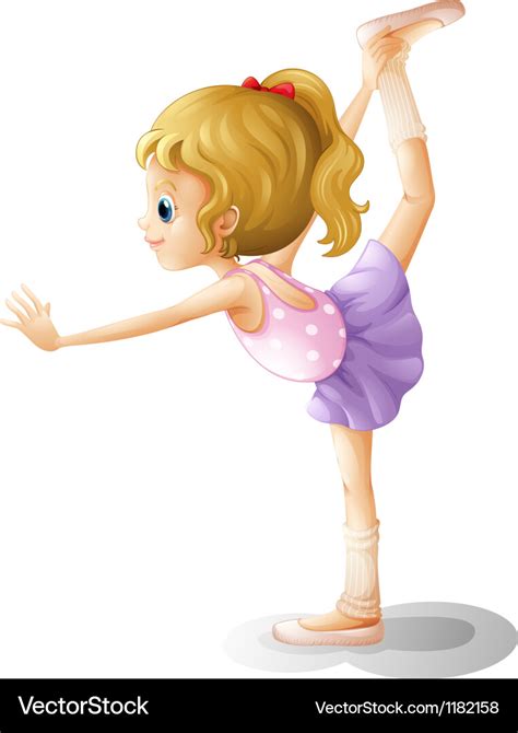 gymnast cartoon images|cartoon girl doing gymnastics.